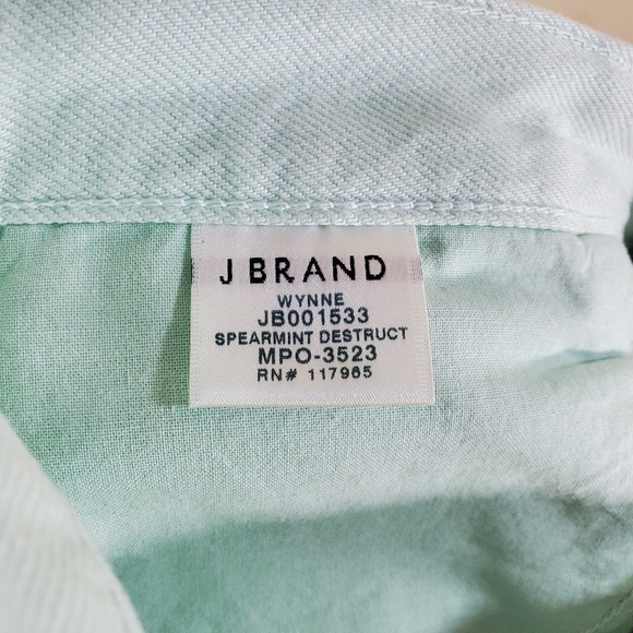 J BRAND Wynne Cropped Straight Distressed Jeans - Picture 7 of 8